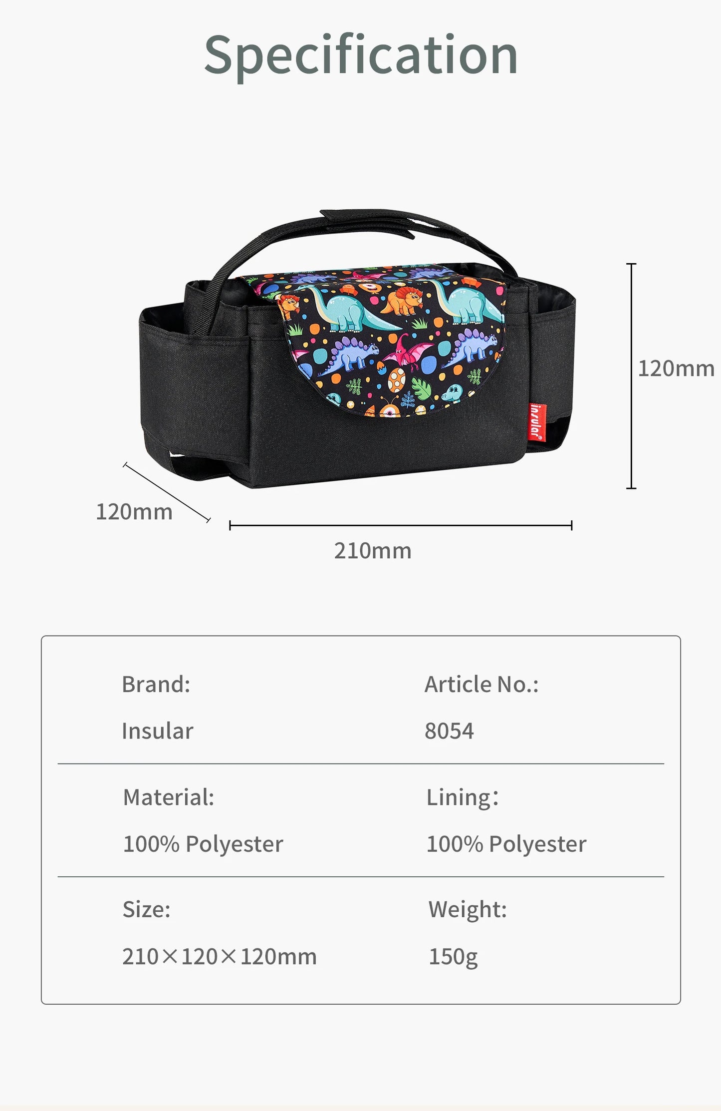 Diaper Bag Baby Milk Bottle Insulation Bags Mummy Storage Bag for Baby Stuff Collection Stroller Accessories Baby Care