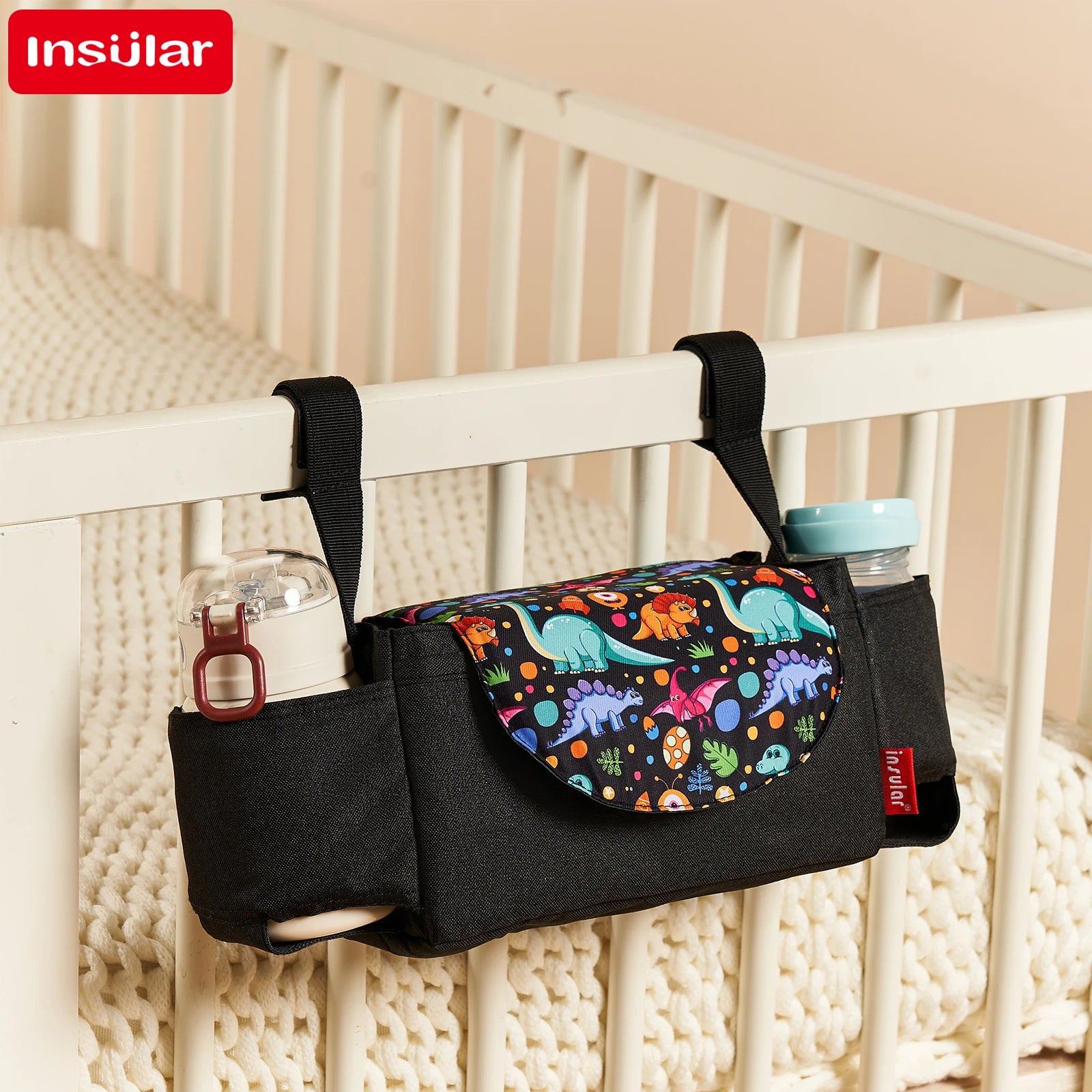 Diaper Bag Baby Milk Bottle Insulation Bags Mummy Storage Bag for Baby Stuff Collection Stroller Accessories Baby Care