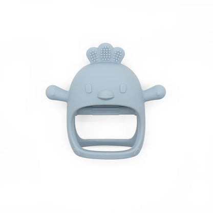 1PC Silicone Baby Teething Toys Hollow Out Baby Items Cartoon Chick Shape Baby Toys Nursing Baby Products Soft Baby Stuff
