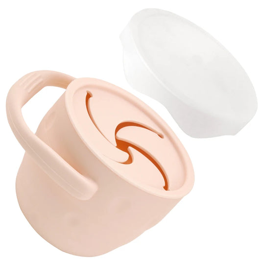 Designed Newborns Feeding Cups Baby Learning Drinkware Snack Cups for Toddlers & Kids with Infant Trainer Mug Baby Stuff
