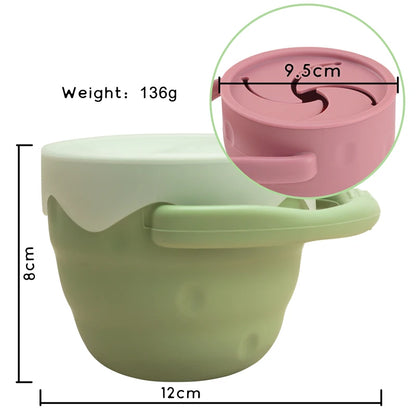 Designed Newborns Feeding Cups Baby Learning Drinkware Snack Cups for Toddlers & Kids with Infant Trainer Mug Baby Stuff