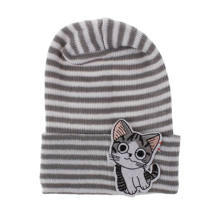 2020 Baby Stuff Accessories Baby Soft Turban Newborn Hat Lovely Winter Warm Beanie Crochet Knit Embroidery Patch Cap