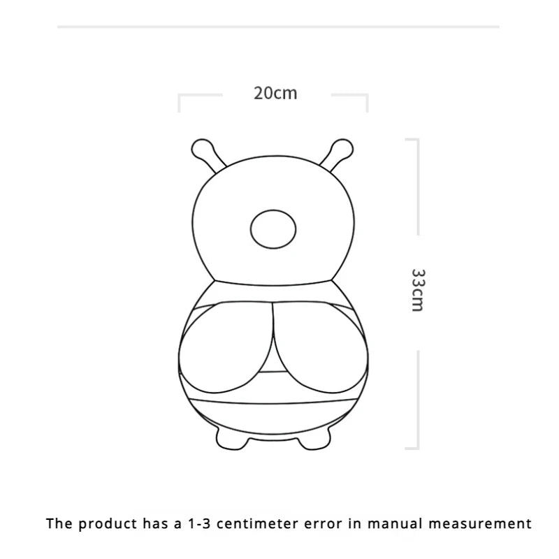 Toddler Baby Head Protector Cushion Backpack Wear Protection Adjustable Infant Pedestrian Pillow Head Safety Baby Stuff