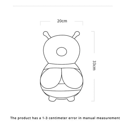 Toddler Baby Head Protector Cushion Backpack Wear Protection Adjustable Infant Pedestrian Pillow Head Safety Baby Stuff