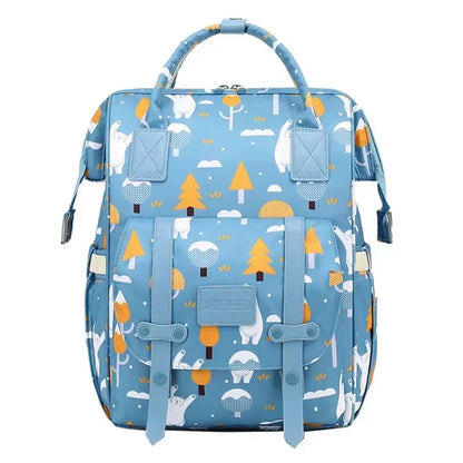 Baby Nappy Bag Mummy Bag Backpack Waterproof Storage Handbag Outdoor Travel Mommy Maternity Bag for Baby Stuff