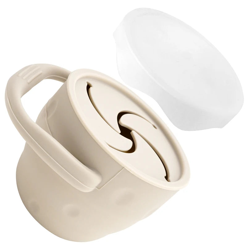 Designed Newborns Feeding Cups Baby Learning Drinkware Snack Cups for Toddlers & Kids with Infant Trainer Mug Baby Stuff