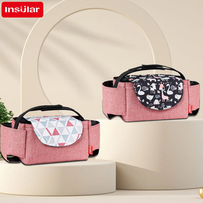 Diaper Bag Baby Milk Bottle Insulation Bags Mummy Storage Bag for Baby Stuff Collection Stroller Accessories Baby Care